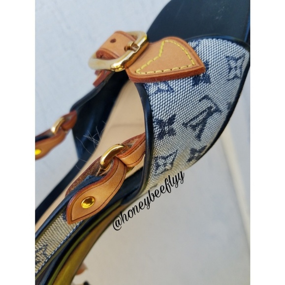 Louis Vuitton Shoes - Louis Vuitton Mini Lin Monogram Slingback Sandals
